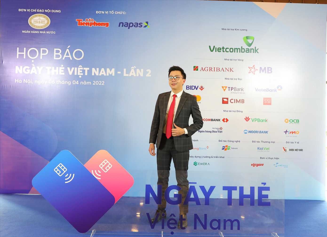 Biên tập viên Hoàng Nam ngày càng khẳng định chỗ đứng trong lĩnh vực kinh tế Ảnh: HOÀNG MẠNH THẮNG