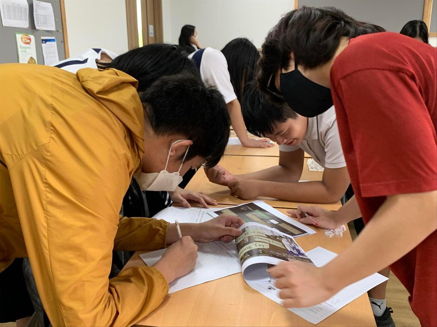 Tiết học Văn không có trong chương trình của Bộ GD&amp;ĐT Ảnh: Nghiêm Huê