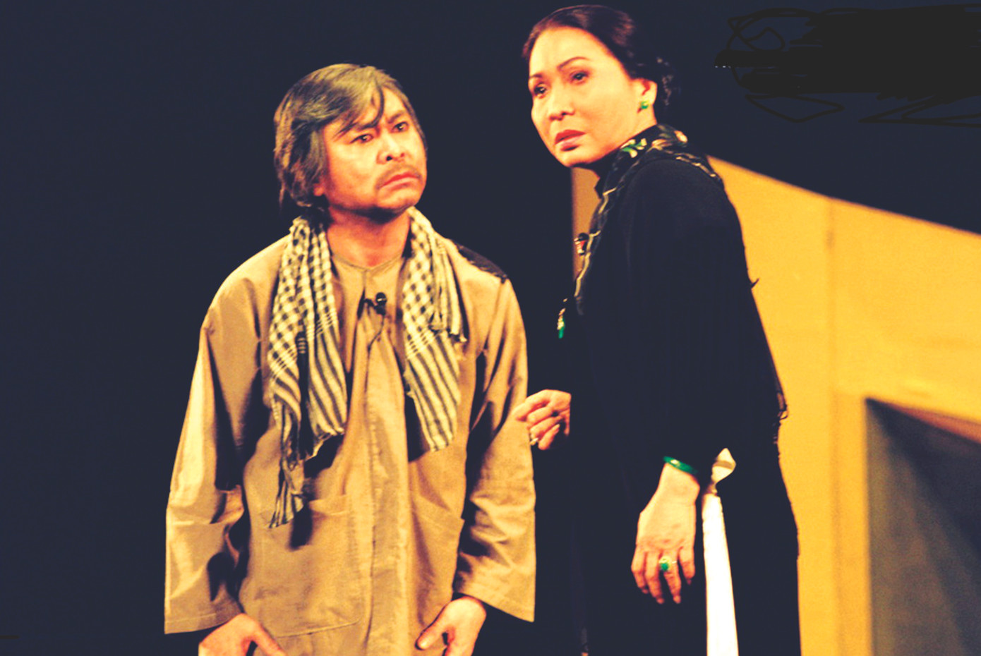 NSND Thanh Tòng và NSND Bạch Tuyết