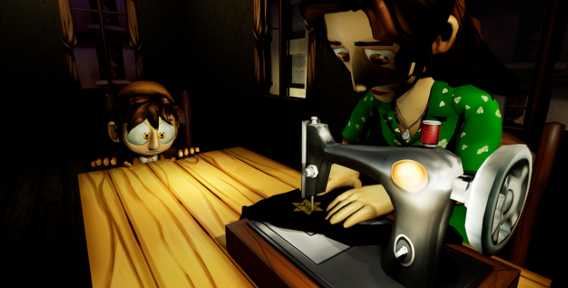 Một phân cảnh trong trò chơi The Light In The Darkness