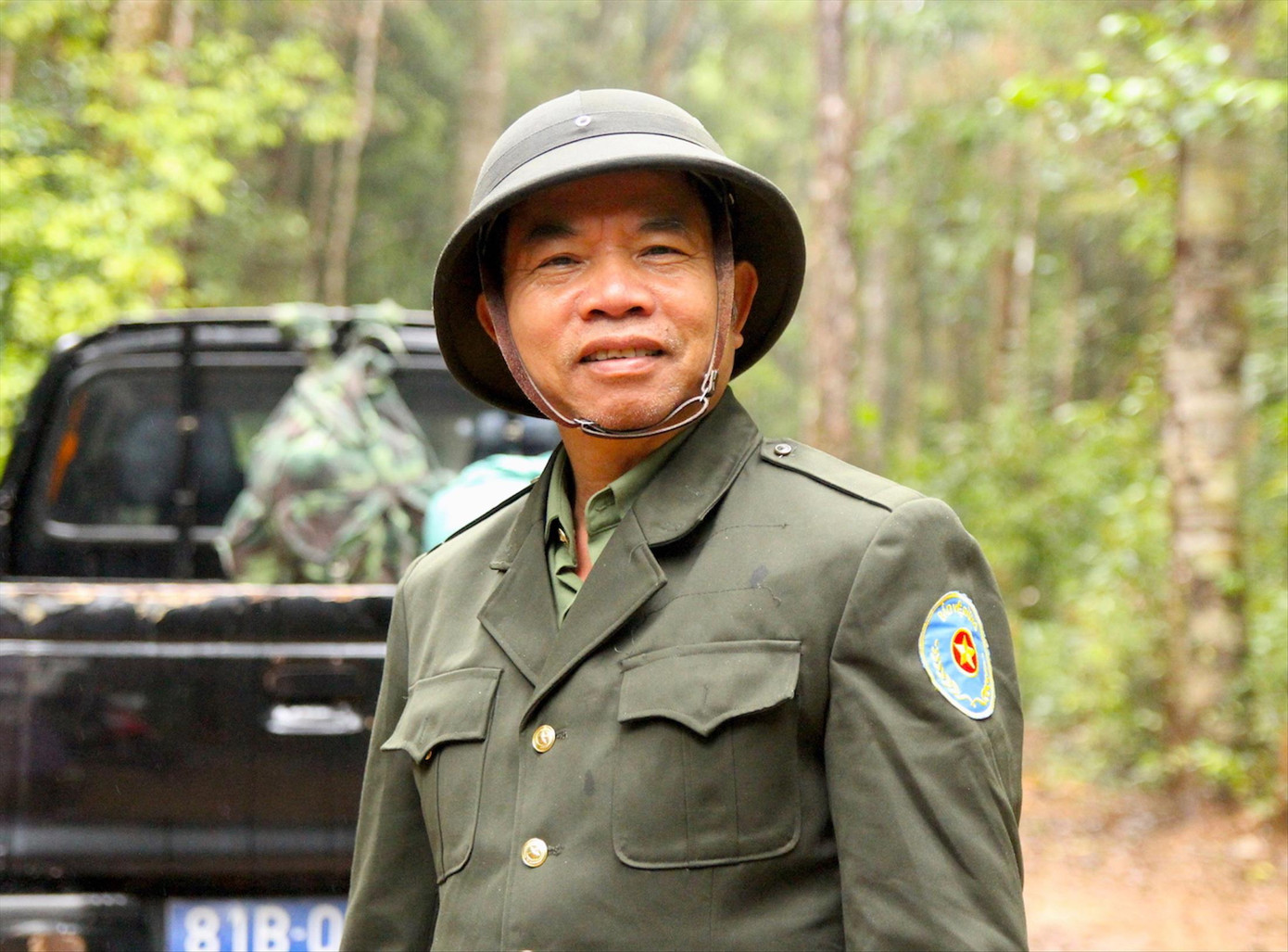 Ông Trịnh Viết Ty đã giữ rừng Kon Chư Răng hơn 20 năm Ông Trịnh Viết Ty đã giữ rừng Kon Chư Răng hơn 20 năm