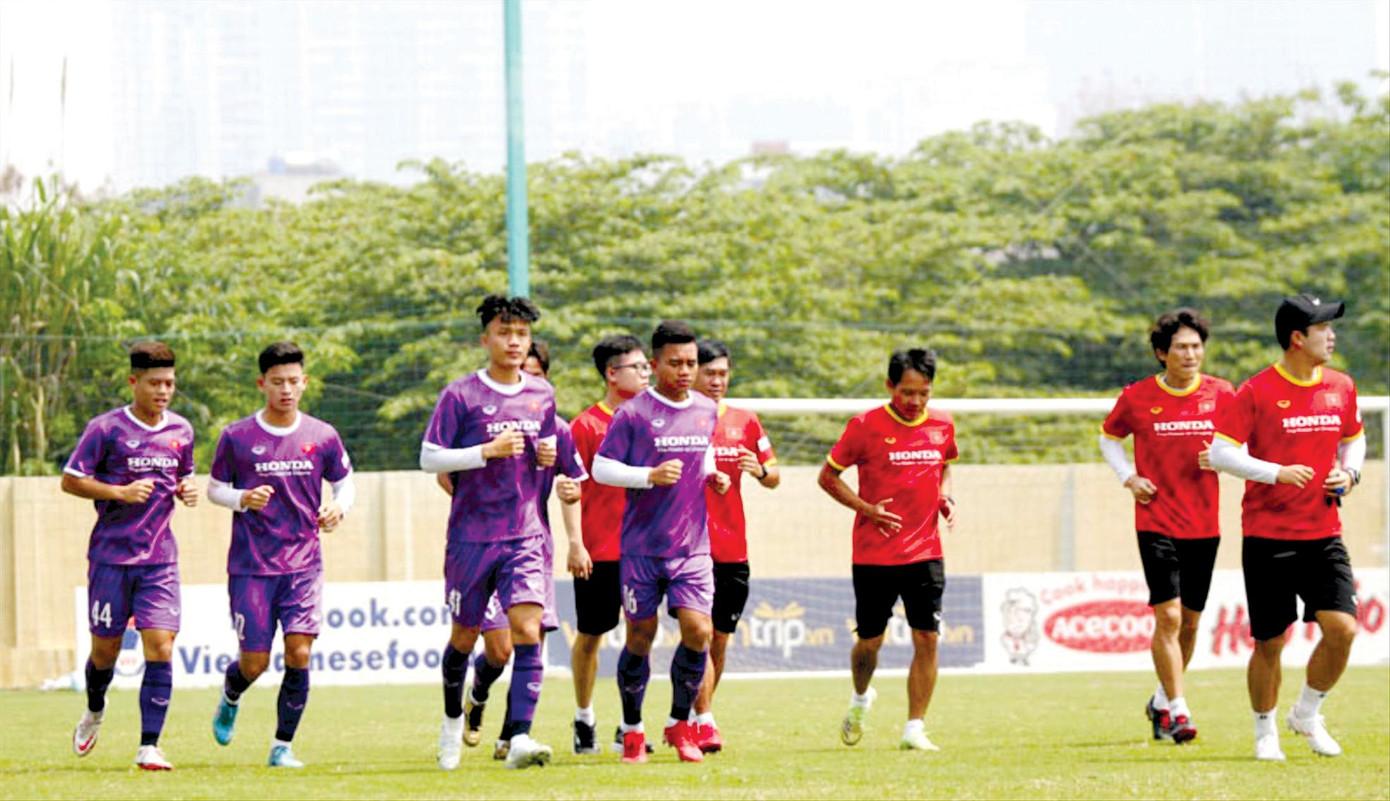 U23 Việt Nam hướng tới SEA Games 31 với mục tiêu bảo vệ ngôi vô địch ảnh: Anh Đoàn U23 Việt Nam hướng tới SEA Games 31 với mục tiêu bảo vệ ngôi vô địch ảnh: Anh Đoàn
