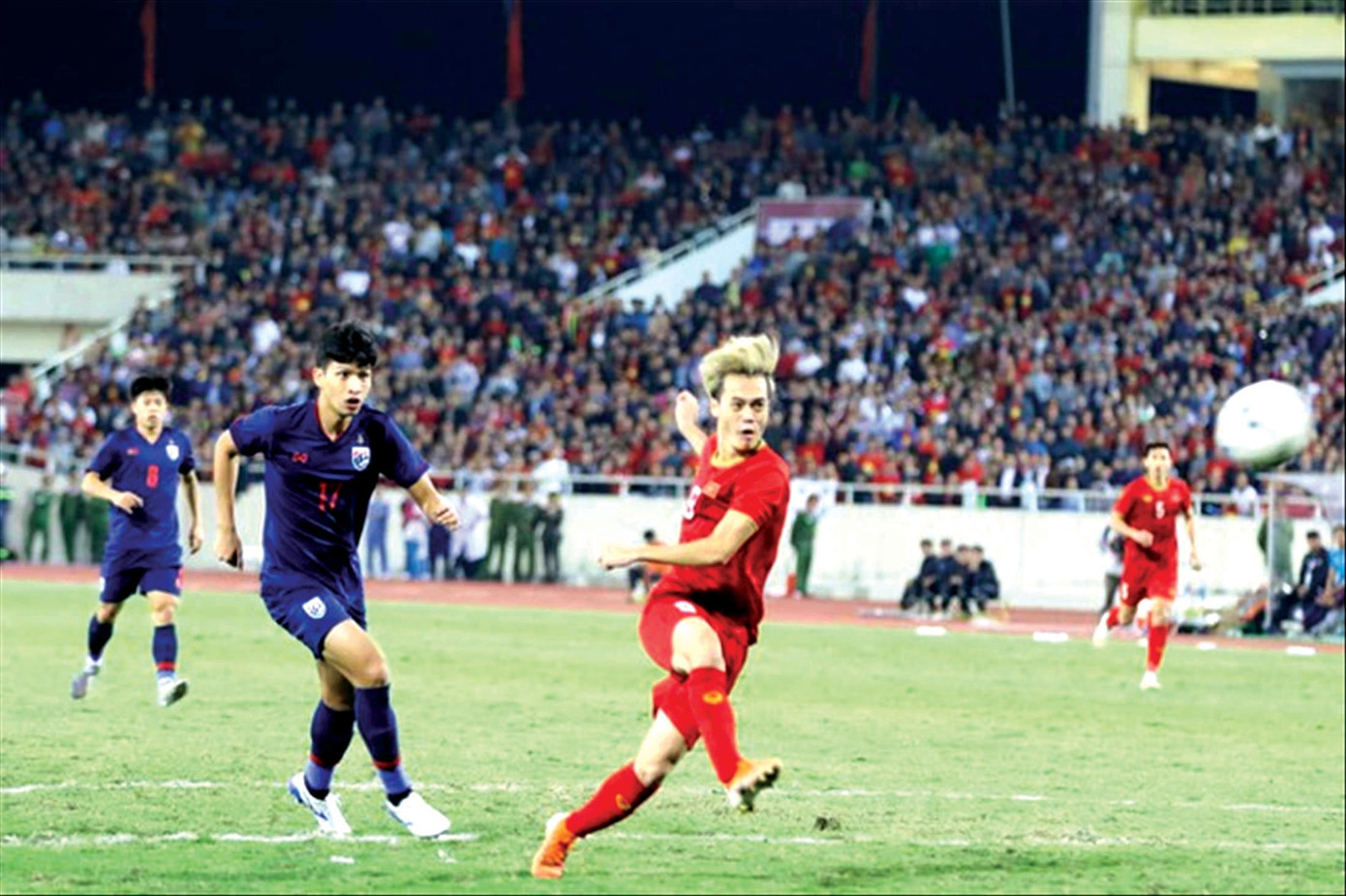 Dưới thời HLV Park Hang-seo, đội tuyển Việt Nam không còn e ngại khi đối đầu Thái Lanảnh: NHƯ Ý Dưới thời HLV Park Hang-seo, đội tuyển Việt Nam không còn e ngại khi đối đầu Thái Lanảnh: NHƯ Ý