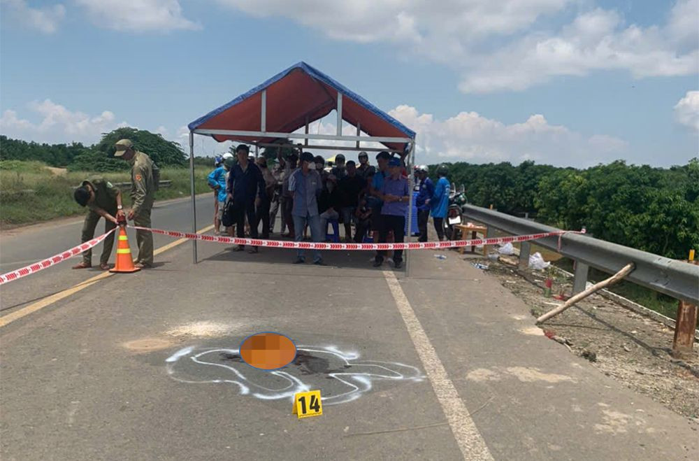 Hiện trường nơi xảy ra vụ án (Ảnh: Tiền Tầm).