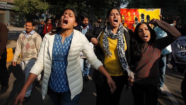 Làn sóng biểu tình tại New Delhi, Ấn Độ vẫn đang diễn ra