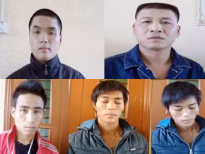 5 trong số 9 đối tượng liên quan đến vụ giết người lao động tại Công ty CP Thương mại - xuất nhập khẩu xây dựng COSEVCO tại Nghệ An bị bắt giữ. 5 trong số 9 đối tượng liên quan đến vụ giết người lao động tại Công ty CP Thương mại - xuất nhập khẩu xây dựng COSEVCO tại Nghệ An bị bắt giữ