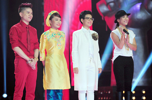 Top 4 thí sinh đã có một đêm trình diễn hết mình và thành công. Top 4 thí sinh đã có một đêm trình diễn hết mình và thành công