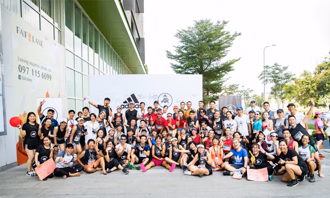 Lần đầu tiên adidas Runners Saigon tổ chức chạy Test Run 21.1km ảnh 5