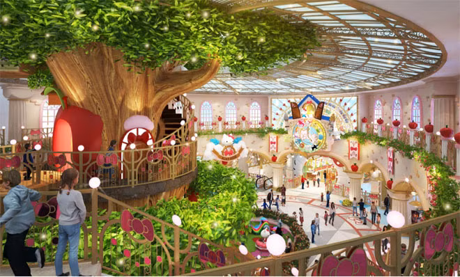 Top các công viên Hello Kitty nổi tiếng châu Á ảnh 7