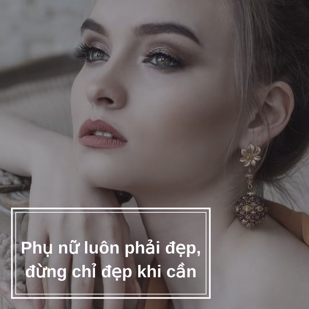 Đẹp thôi chưa đủ, là phụ nữ phải đẹp thông minh ảnh 1