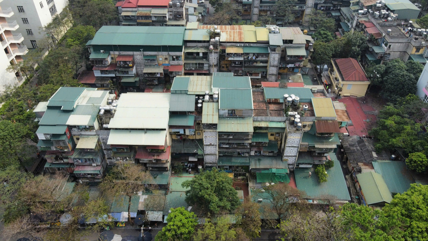 Theo đề xuất, khu vực cải tạo, xây dựng lại có diện tích 31,66ha với 29 công trình chung cư. Trong đó, khu nhà A gồm các nhà: A8, A9, A10, A11, A12, A14, A15, A16; khu nhà B gồm 12 nhà từ nhà B1 đến B12; nhà C gồm các nhà từ C1 đến C9 và K1.