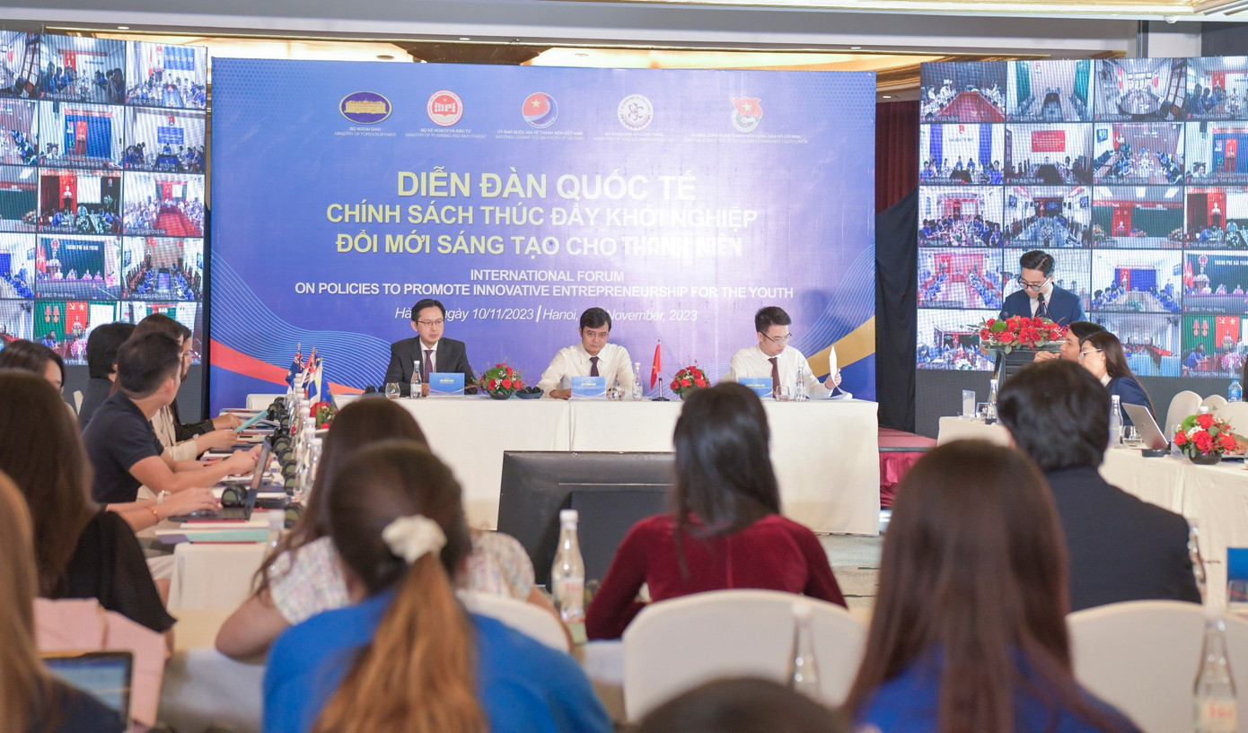 Diễn đàn quốc tế “Chính sách thúc đẩy khởi nghiệp đổi mới sáng tạo cho thanh niên”