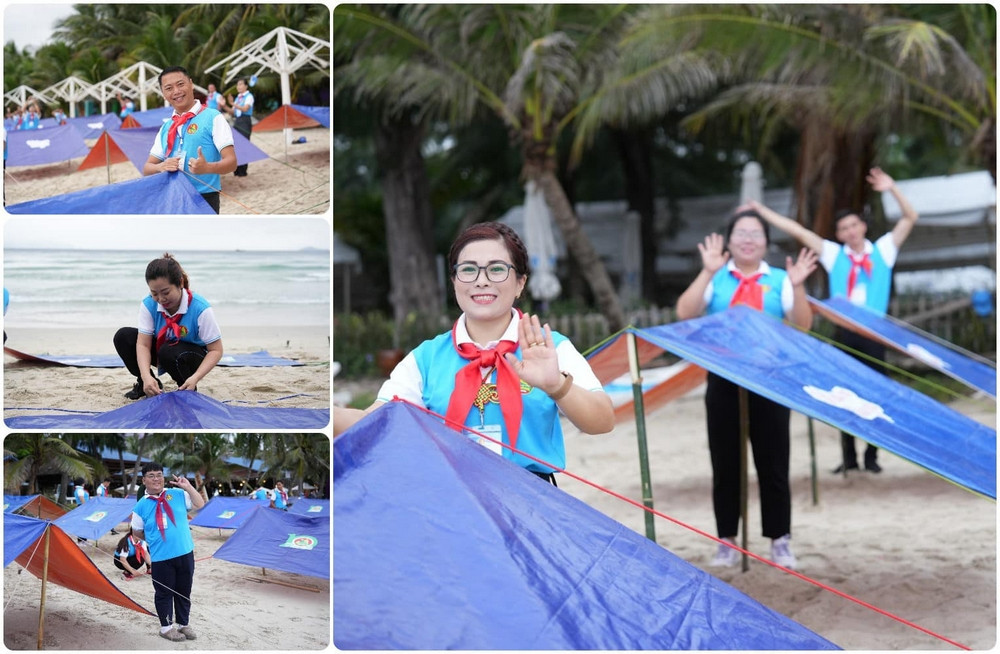 “Hoạt động dựng trại nhanh có số lượng Huấn luyện viên cấp Trung ương tham gia đông nhất Việt Nam chào mừng kỷ niệm 10 năm Trại Huấn luyện Kim Đồng toàn quốc” xác lập kỷ lục Việt Nam.