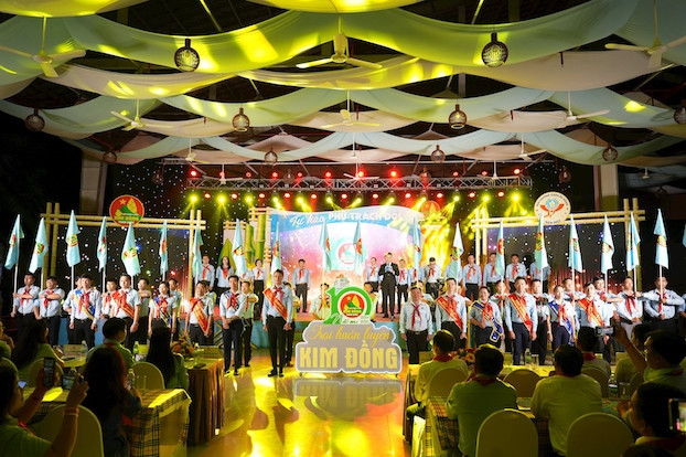 Chương trình kỷ niệm 10 năm Trại Huấn luyện Kim Đồng toàn quốc.