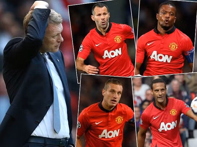 Moyes sẽ đau đầu với những lão tướng xế chiều. Moyes sẽ đau đầu với những lão tướng xế chiều