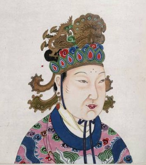 Tranh vẽ chân dung Võ Tắc Thiên. Nguồn: British Library. Cách sống 'thuận theo tự nhiên' giúp Võ Tắc Thiên thọ 81 tuổi ảnh 1