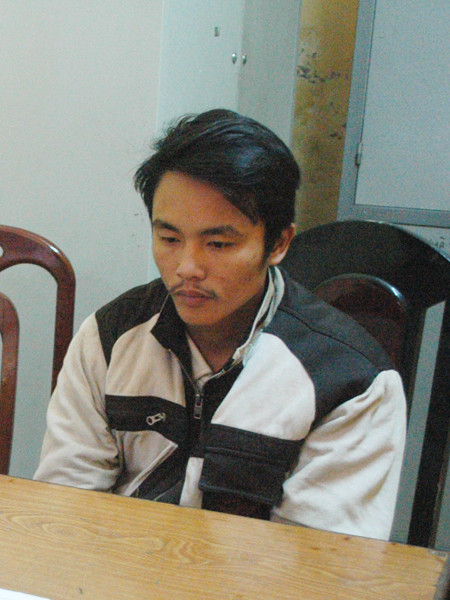 Đào Hồng Nhật tại cơ quan điều tra