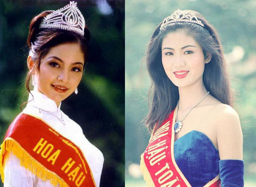Hoa hậu Thu Thuỷ là người tiền nhiệm của Hoa hậu Thiên Nga.