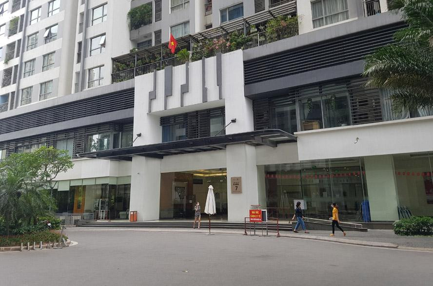 Chung cư Park 07, khu đô thị Times City đã được dỡ phong tỏa tạm thời.