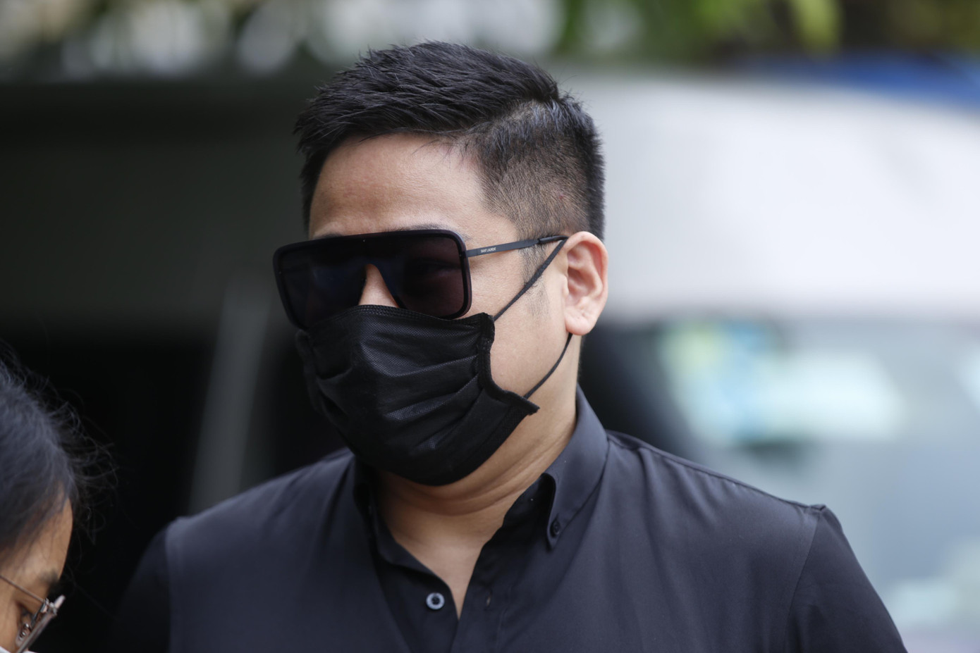 Diễn viên Minh Tiệp đau buồn tới viếng Hoa hậu Thu Thủy.