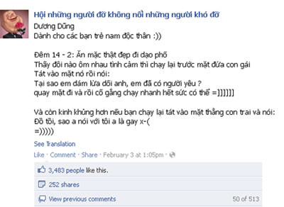 Một trong những trò quậy phá ngày Valentine thu hút hàng trăm comment và hàng nghìn lượt like.. Một trong những trò quậy phá ngày Valentine thu hút hàng trăm comment và hàng nghìn lượt like.