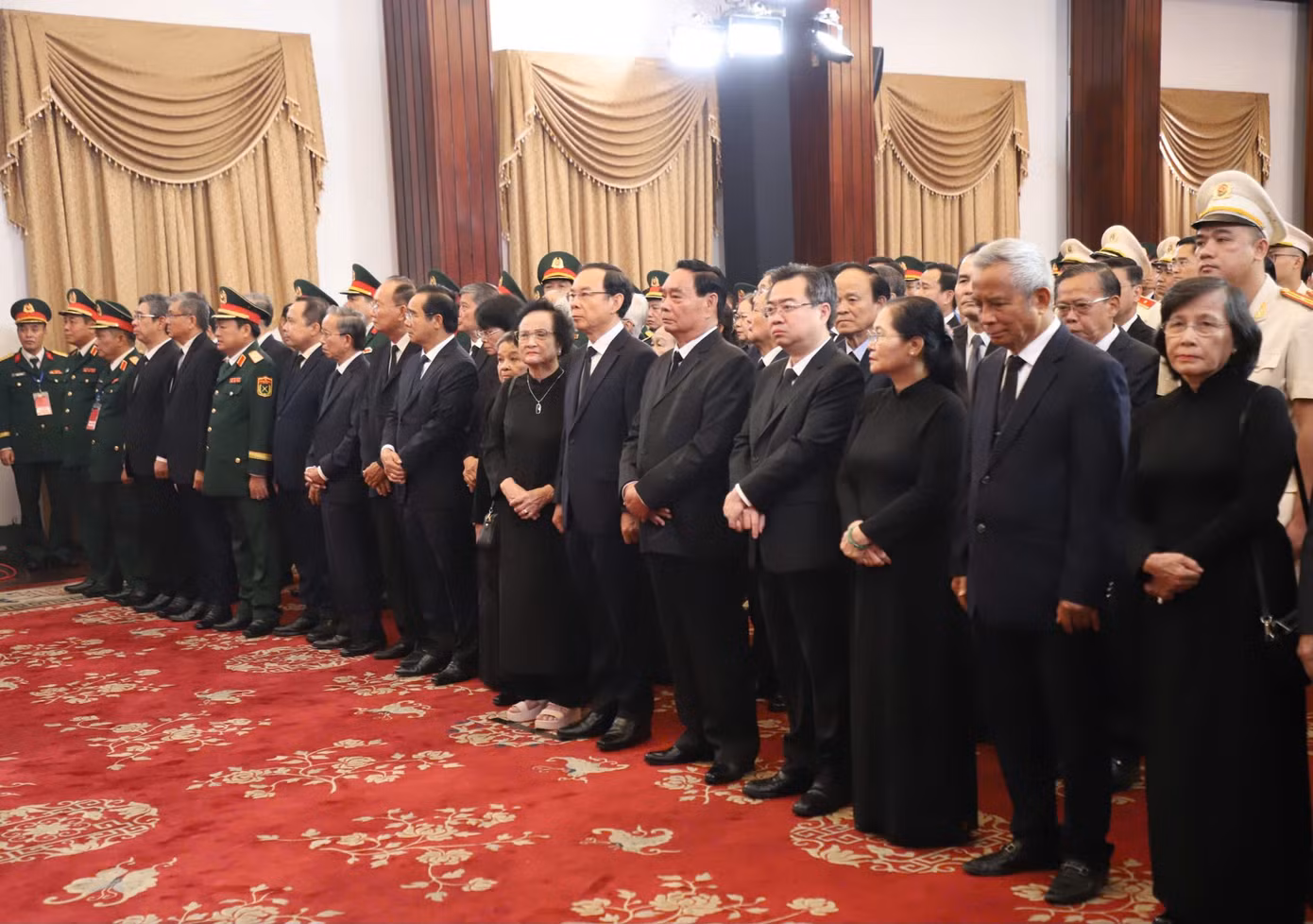 Lễ viếng nguyên Chủ tịch nước Trần Đức Lương ảnh 32