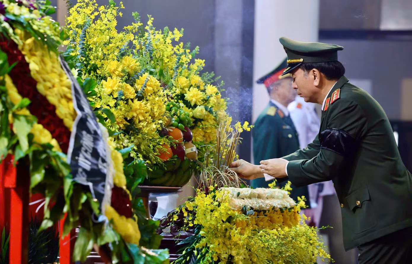 Lễ viếng nguyên Chủ tịch nước Trần Đức Lương ảnh 39