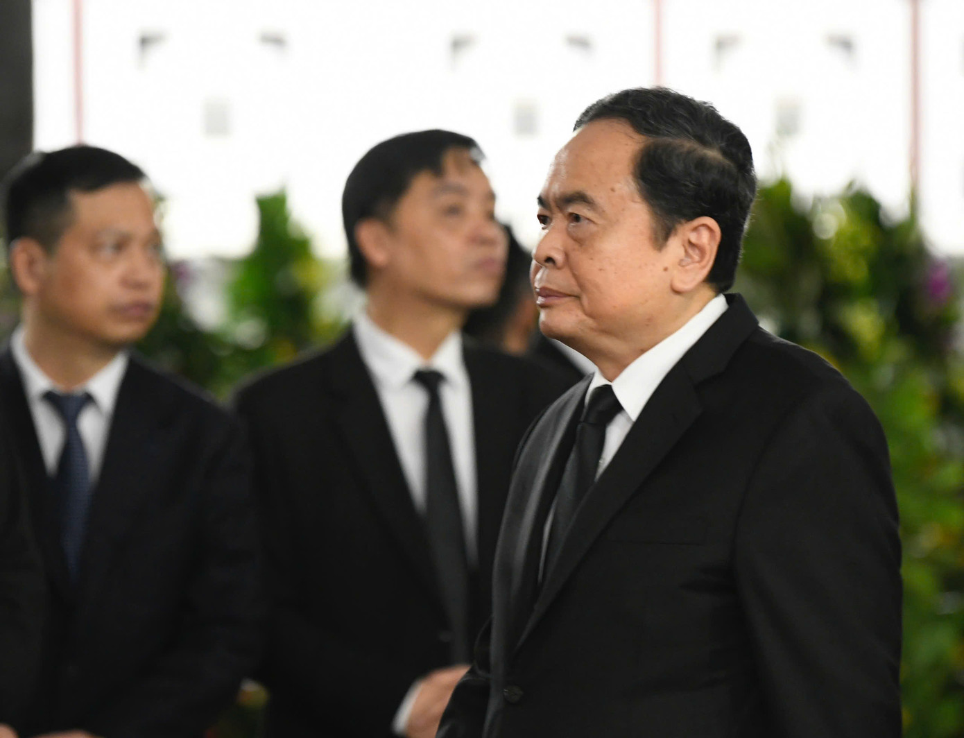 Lễ viếng nguyên Chủ tịch nước Trần Đức Lương ảnh 4 Lễ viếng nguyên Chủ tịch nước Trần Đức Lương ảnh 4