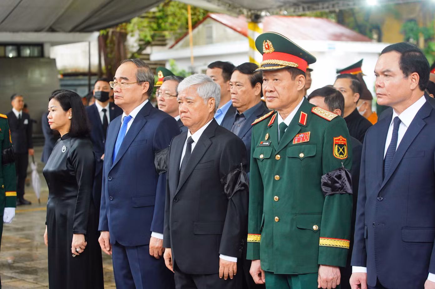 Đoàn Uỷ ban Trung ương MTTQ Việt Nam do Chủ tịch Uỷ ban Trung ương MTTQ Việt Nam Đỗ Văn Chiến làm trưởng đoàn vào viếng đồng chí Trần Đức Lương. Tham gia đoàn có lãnh đạo các tổ chức thành viên MTTQ. Đoàn đã dành phút mặc niệm tưởng nhớ đồng chí Trần Đức Lương, chia buồn cùng gia quyến.
