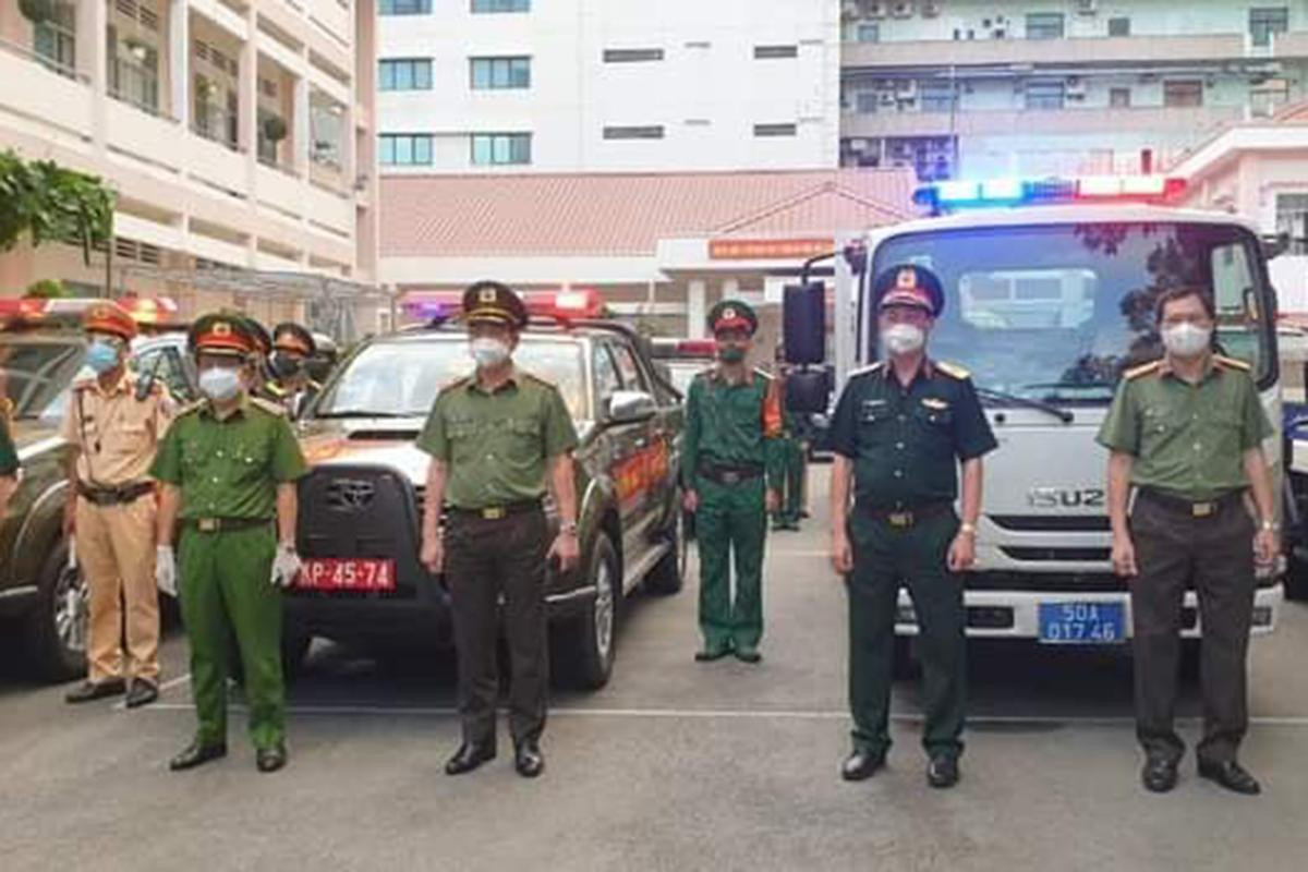 Các lực lượng sẽ tuần tra kiểm soát 24/24 giờ trong thời gian giãn cách xã hội.