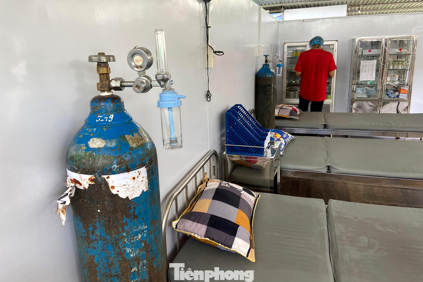 Điểm cách ly này được bố trí 80 giường và số giường sẽ được mở rộng thêm nếu lượng F0 tăng.