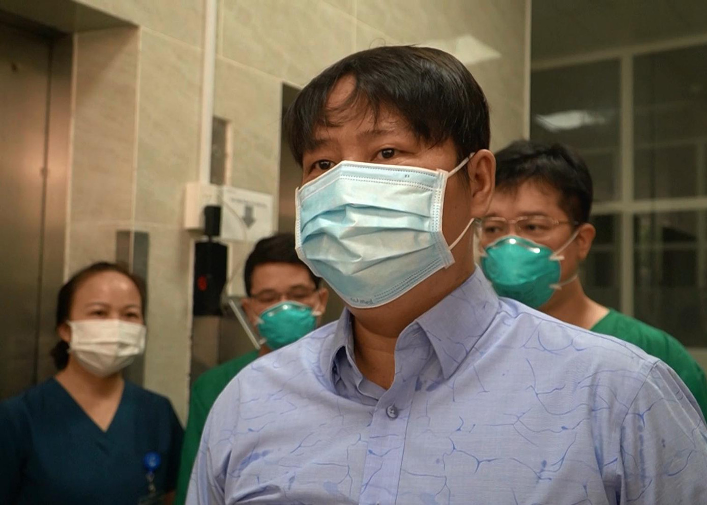 Bệnh nhân xúc động nói lời cảm ơn. Bệnh nhân xúc động nói lời cảm ơn.