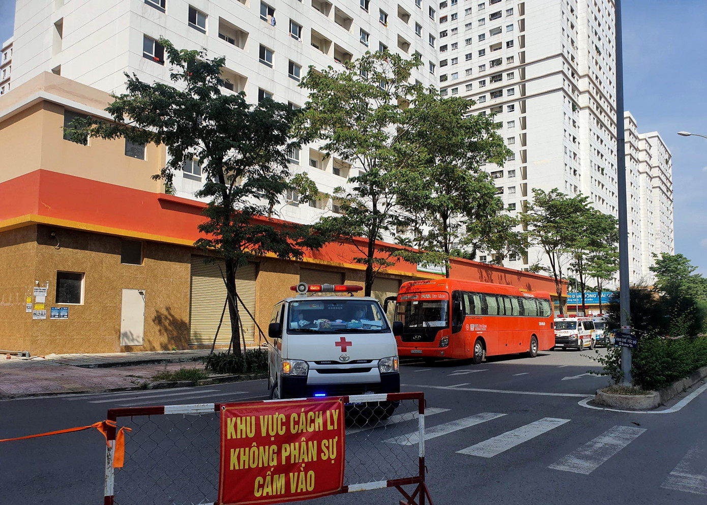 Bệnh viện điều trị COVID-19.