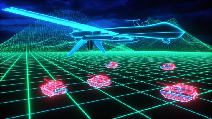 Thụy Điển có kế hoạch đối phó với máy bay không người lái tấn công. Đồ họa: Electropages.