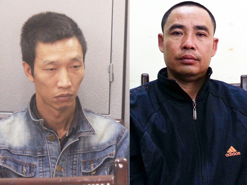 Hai đối tượng Hải, Phong tại cơ quan điều tra. Hai đối tượng Hải, Phong tại cơ quan điều tra