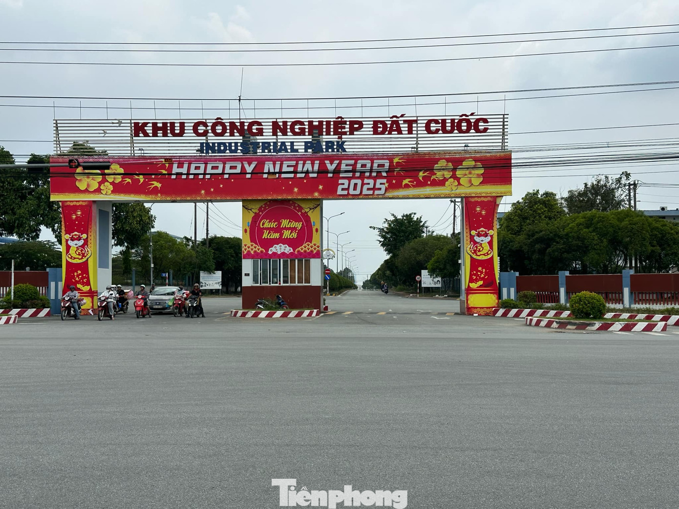 Khu công nghiệp, nơi xảy ra sự cố sập nhà xưởng