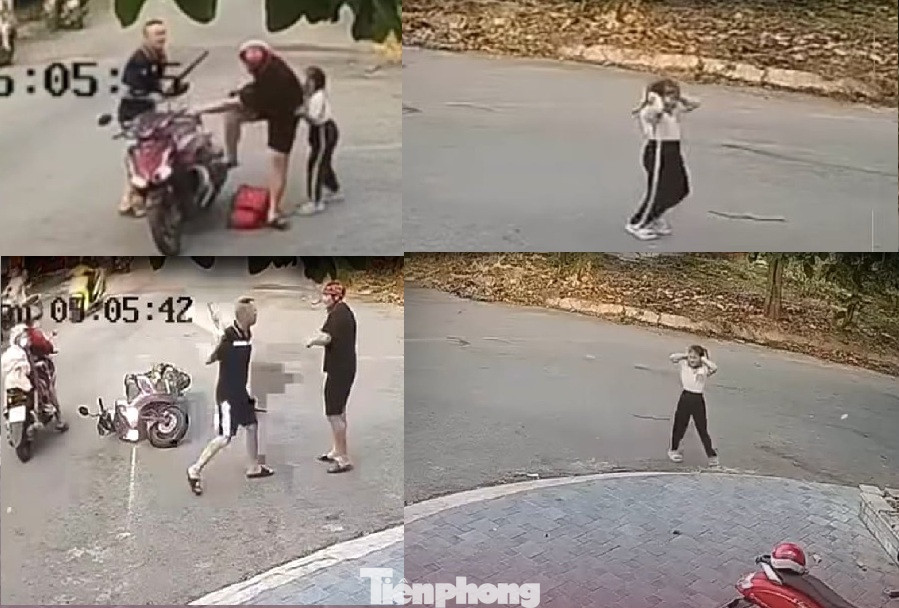 Diễn biến vụ việc được camera an ninh ghi lại