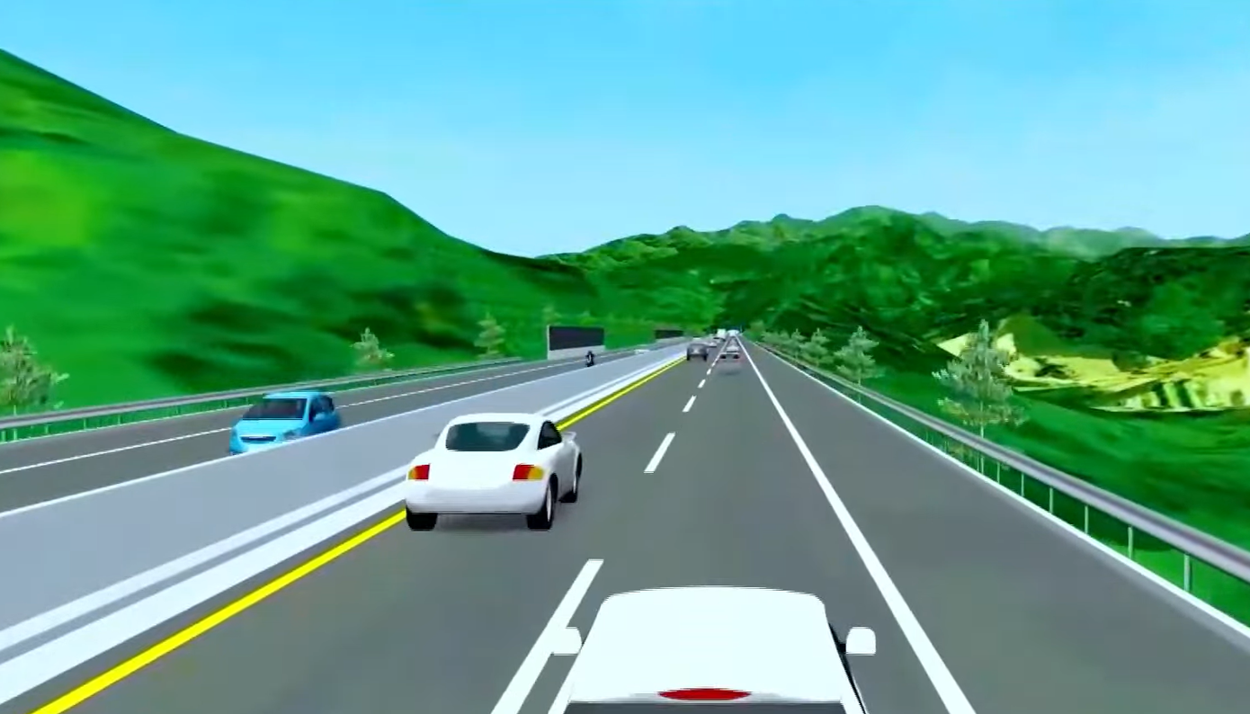 Cao tốc Chơn Thành - Gia Nghĩa nối tiếp đường cao tốc TPHCM - Thủ Dầu Một - Chơn Thành (ảnh trên); Phối cảnh đường cao tốc Bắc - Nam đoạn Chơn Thành (Bình Phước) - Gia Nghĩa (Đắk Nông) (ảnh dưới). Cao tốc Chơn Thành - Gia Nghĩa nối tiếp đường cao tốc TPHCM - Thủ Dầu Một - Chơn Thành (ảnh trên); Phối cảnh đường cao tốc Bắc - Nam đoạn Chơn Thành (Bình Phước) - Gia Nghĩa (Đắk Nông) (ảnh dưới).