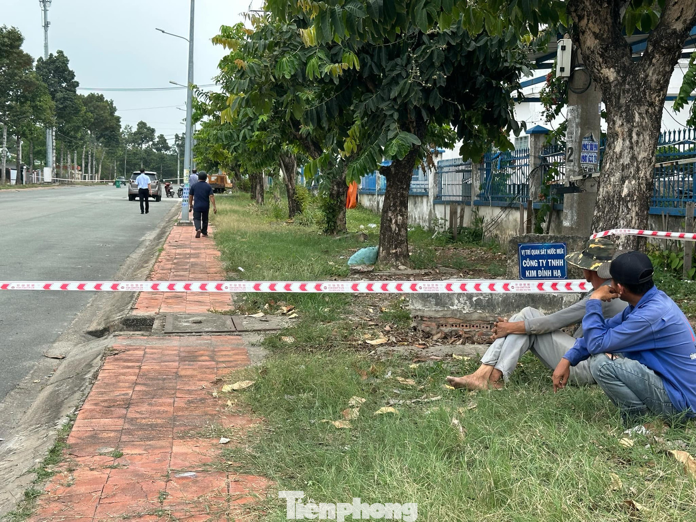 Hiện trường được cơ quan chức năng phong tỏa