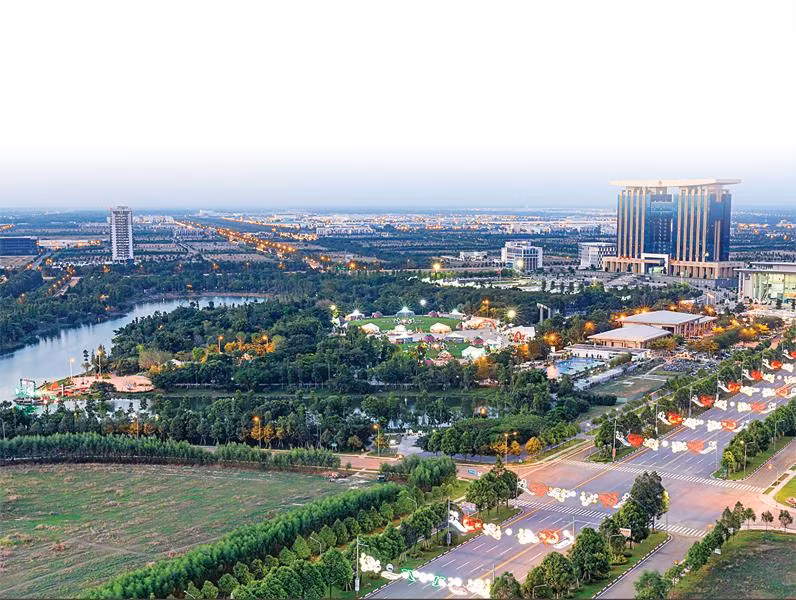 Khu vực quy hoạch vùng đổi mới sáng tạo tỉnh Bình Dương. Khu vực quy hoạch vùng đổi mới sáng tạo tỉnh Bình Dương.