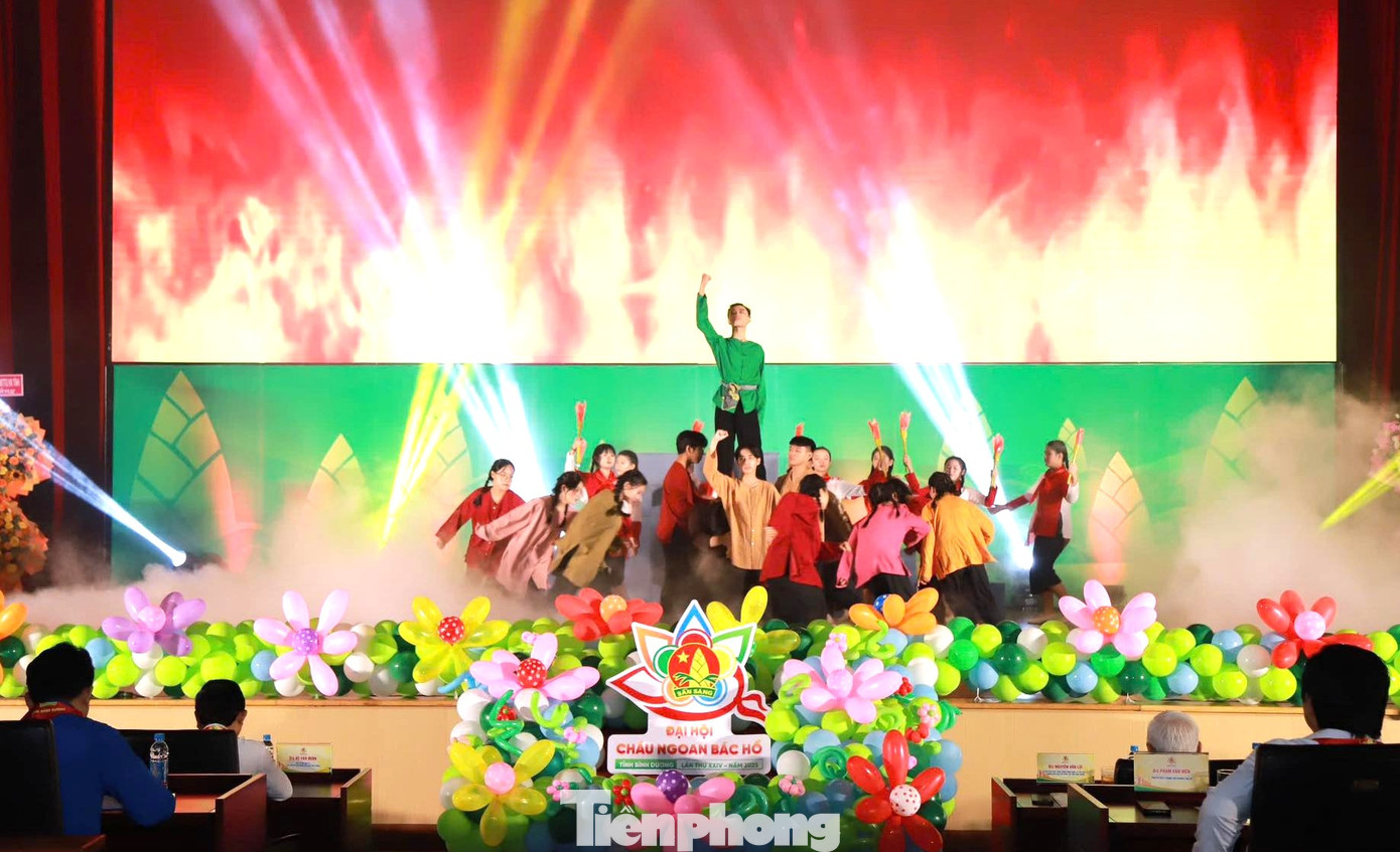 Tiết mục văn nghệ chào mừng Đại hội Cháu ngoan Bác Hồ tỉnh Bình Dương