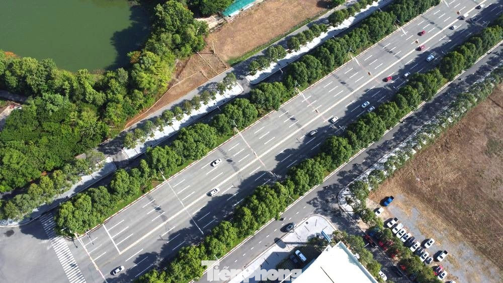 Đường Hùng Vương nhìn từ trên cao.