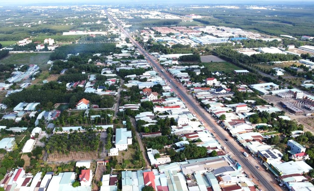 Vị trí công trình cao tốc Chơn Thành - Gia Nghĩa đoạn qua thị xã Chơn Thành (Bình Phước) Vị trí công trình cao tốc Chơn Thành - Gia Nghĩa đoạn qua thị xã Chơn Thành (Bình Phước)