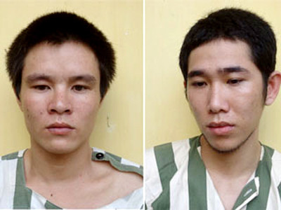 Hai nghi can trong băng trộm và tiêu thụ ô tô