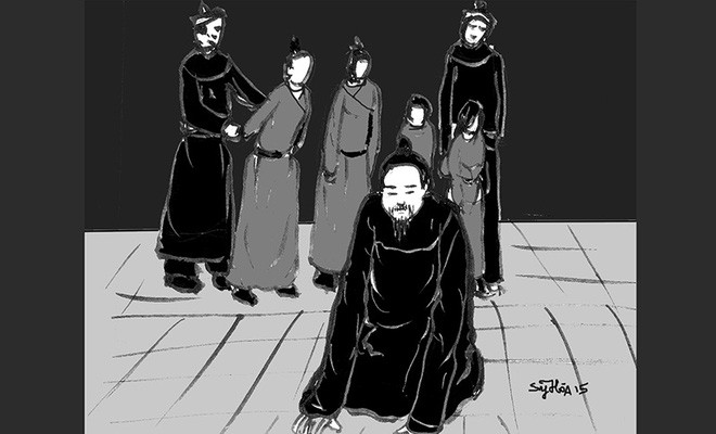 Vị tể tướng nào của nhà Hậu Lê từng phải uống thuốc độc tự tử vì tội mê tín?