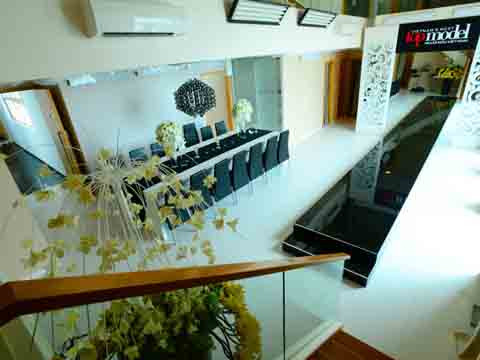 Sàn tập catwalk của các thí sinh