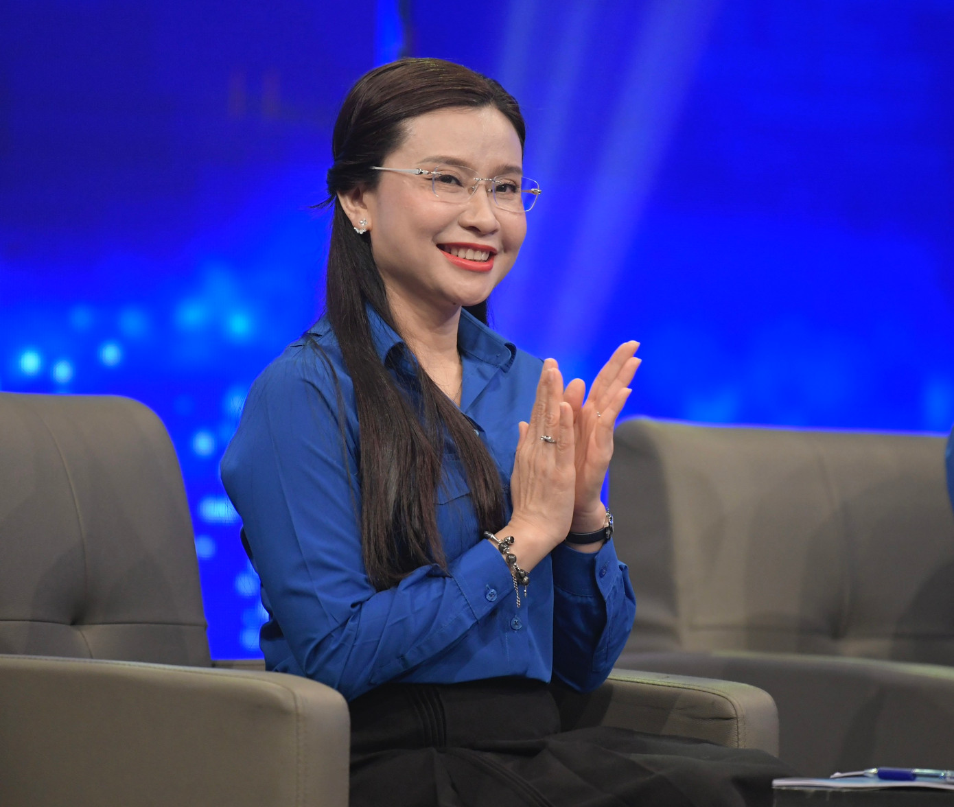 Bí thư Trung ương Đoàn, Chủ tịch Hội đồng Đội Trung ương - chị Nguyễn Phạm Duy Trang. Ảnh: Như Ý