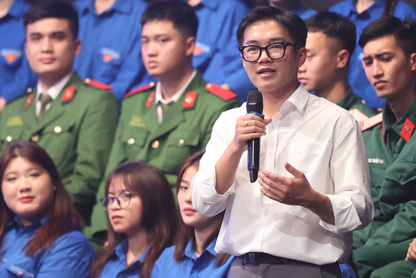 Lý Hữu Trường (Hà Giang) chủ kênh “Trường lịch sử” trên TikTok. Lý Hữu Trường (Hà Giang) chủ kênh “Trường lịch sử” trên TikTok.