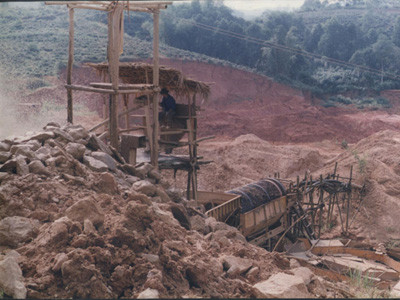 Mỏ Tân Hương, Yên Bái, nơi tìm thấy viên ruby bảo vật quốc gia