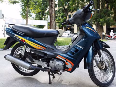 Suzuki Viva nhập Thái từng rất hot nhờ kiểu dáng đẹp, máy bền khỏe. Suzuki Viva nhập Thái từng rất hot nhờ kiểu dáng đẹp, máy bền khỏe